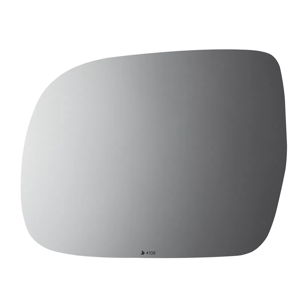 4109 – BURCO MIRROR Exterior Mirror Glass, OE Replacement Standard Mirror Electric Non-Heated Without Turn Signal Ind...